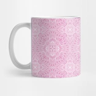 Pink Mandala Pattern Mug